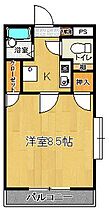 ヴィラージュI 203 ｜ 福岡県久留米市津福本町292-2（賃貸アパート1K・2階・23.90㎡） その2