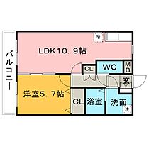 福岡県久留米市合川町1764（賃貸マンション1LDK・1階・40.11㎡） その2