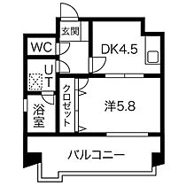 ロマネスク東町 1001 ｜ 福岡県久留米市東町402-2（賃貸マンション1DK・10階・28.43㎡） その2