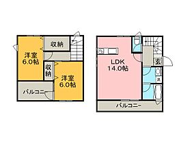 ウィステリアコートI  ｜ 福岡県久留米市荒木町荒木1249（賃貸アパート2LDK・1階・67.10㎡） その2