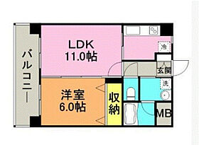 サンシャイン 202〇 ｜ 福岡県久留米市御井旗崎3丁目6-17（賃貸マンション1LDK・3階・39.00㎡） その2