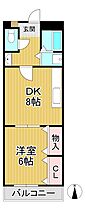 福岡県久留米市津福本町278-2（賃貸アパート1DK・2階・33.00㎡） その2