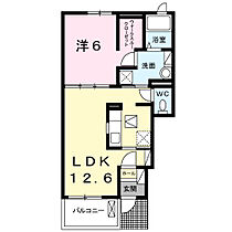 ピュアータウンクルメIII 102 ｜ 福岡県久留米市梅満町276番地1（賃貸アパート1LDK・1階・45.09㎡） その2