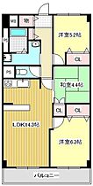 ReMINE 403〇 ｜ 福岡県久留米市梅満町（賃貸マンション3LDK・4階・69.45㎡） その2