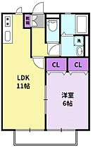 福岡県久留米市寺町18-1（賃貸アパート1LDK・1階・40.33㎡） その2