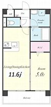 福岡県久留米市松ケ枝町5-1（賃貸マンション1LDK・6階・40.44㎡） その2