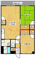 福岡県久留米市櫛原町122-1（賃貸マンション2LDK・5階・61.01㎡） その2