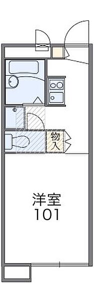 シェドゥーヴル 106｜埼玉県ふじみ野市富士見台(賃貸アパート1K・1階・19.87㎡)の写真 その2