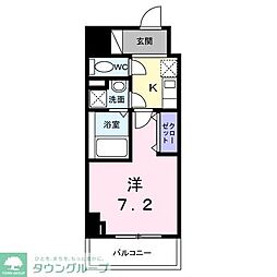 仮称）ヒカルサ久里浜 3階1Kの間取り