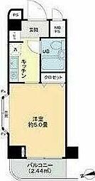 ライオンズマンション金沢八景第12 ワンルームの間取図画像