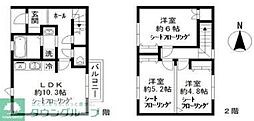 パークヒル2 3LDKの間取図画像