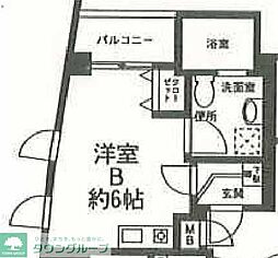 S-FORT横須賀海岸通り 1Kの間取図画像