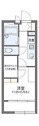 レオパレスエスペランサ横須賀 1Kの間取図画像