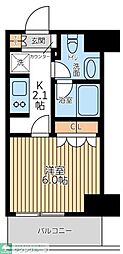 CityLuxTobe 1Kの間取図画像