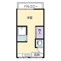 間取図画像 ワンルーム