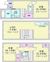 北海道札幌市東区北四十一条東14丁目（賃貸テラスハウス3LDK・1階・77.85㎡） その2