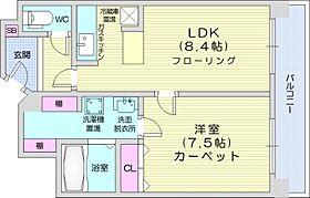 しんたくハイツ南大通S  ｜ 北海道札幌市中央区南一条西18丁目（賃貸マンション1LDK・6階・40.59㎡） その2