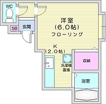 コート山鼻  ｜ 北海道札幌市中央区南二十条西9丁目（賃貸アパート1K・2階・17.80㎡） その2