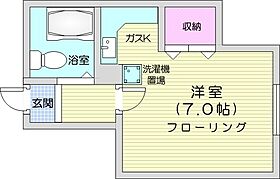 香真ハイツ  ｜ 北海道札幌市中央区南八条西9丁目757-8（賃貸アパート1R・1階・18.30㎡） その2