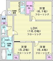 BRIGHT GARDEN 209  ｜ 北海道札幌市東区北二十条東9丁目（賃貸マンション3LDK・4階・71.60㎡） その2