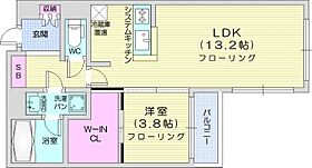 TheEight  ｜ 北海道札幌市北区北十七条西5丁目（賃貸マンション1LDK・3階・43.16㎡） その2