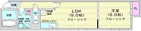 ドレエール  ｜ 北海道札幌市南区石山一条6丁目1-32-1（賃貸アパート1LDK・1階・34.04㎡） その2