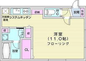 北海道札幌市東区北二十条東19丁目（賃貸マンション1K・2階・28.35㎡） その2