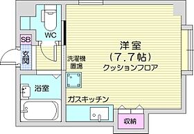 メゾワール裏参道  ｜ 北海道札幌市中央区南五条西21丁目（賃貸マンション1R・2階・18.14㎡） その2