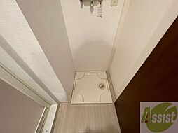 洗濯機はこちらの脱衣所に置くことができます！
