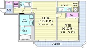 PRIMEURBAN札幌RIVERFRONT  ｜ 北海道札幌市中央区南九条西1丁目（賃貸マンション1LDK・8階・50.05㎡） その2