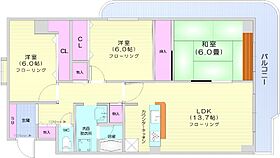 ル・ノール北9条  ｜ 北海道札幌市北区北九条西3丁目（賃貸マンション3LDK・3階・83.00㎡） その2