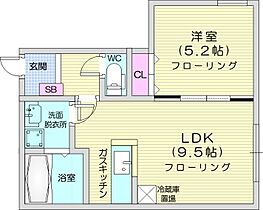 MOCO　BLACK  ｜ 北海道札幌市中央区北二条東8丁目5-31（賃貸マンション1LDK・4階・35.22㎡） その2