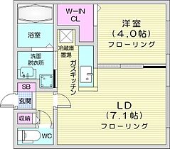 ロイヤルガーデン北6条  ｜ 北海道札幌市中央区北六条西21丁目（賃貸マンション1LDK・1階・32.02㎡） その2