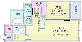 北海道札幌市東区北二十四条東16丁目（賃貸マンション1LDK・4階・34.78㎡） その2