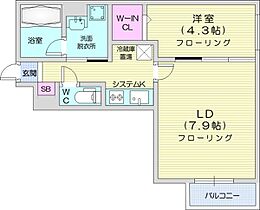 S-RESIDENCE東札幌azure  ｜ 北海道札幌市白石区東札幌六条2丁目（賃貸マンション1LDK・3階・35.57㎡） その2