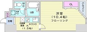 D’sVARIE札幌レジデンス  ｜ 北海道札幌市中央区南五条西1丁目1-3（賃貸マンション1K・8階・26.18㎡） その2