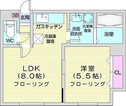 リベルティ医大前  ｜ 北海道札幌市中央区南四条西15丁目（賃貸マンション1LDK・5階・30.52㎡） その2