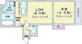 ル・エスト5  ｜ 北海道札幌市中央区北一条西8丁目（賃貸マンション1LDK・6階・28.00㎡） その2