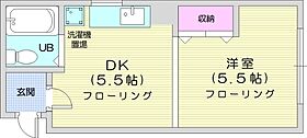 メゾンドヴェール  ｜ 北海道札幌市中央区南七条西11丁目（賃貸マンション1DK・3階・22.06㎡） その2