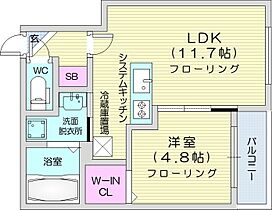 residenceN8  ｜ 北海道札幌市東区北八条東5丁目（賃貸マンション1LDK・3階・37.49㎡） その2