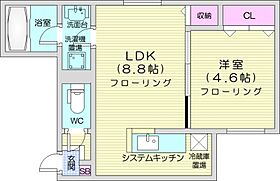 アズールVI  ｜ 北海道札幌市中央区大通西17丁目（賃貸マンション1LDK・5階・31.88㎡） その2