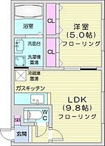 ブランノワールフォレスタ  ｜ 北海道札幌市東区北十条東10丁目（賃貸マンション1LDK・4階・34.32㎡） その2