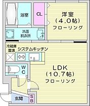 FUTABASQUAREN21  ｜ 北海道札幌市東区北二十一条東1丁目（賃貸マンション1LDK・3階・33.62㎡） その2