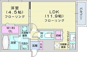 patio東区役所前  ｜ 北海道札幌市東区北十三条東8丁目（賃貸マンション1LDK・1階・37.59㎡） その2