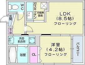 ENCHAN-THE環状通東  ｜ 北海道札幌市東区北十六条東15丁目（賃貸マンション1LDK・5階・31.47㎡） その2