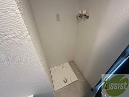 もちろん洗濯機置場は室内にあるので、いつでも洗濯できますよ〜