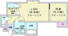 R.E.D北19条  ｜ 北海道札幌市東区北十九条東17丁目（賃貸アパート1LDK・2階・33.00㎡） その2