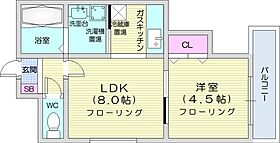 第三北美マンション  ｜ 北海道札幌市中央区北七条西16丁目（賃貸マンション1LDK・1階・31.00㎡） その2