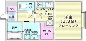 ピュア東彩館7  ｜ 北海道札幌市東区北二十五条東16丁目4-30（賃貸マンション1K・4階・24.12㎡） その2