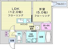 北海道札幌市北区麻生町6丁目14-57（賃貸マンション1LDK・3階・38.81㎡） その2